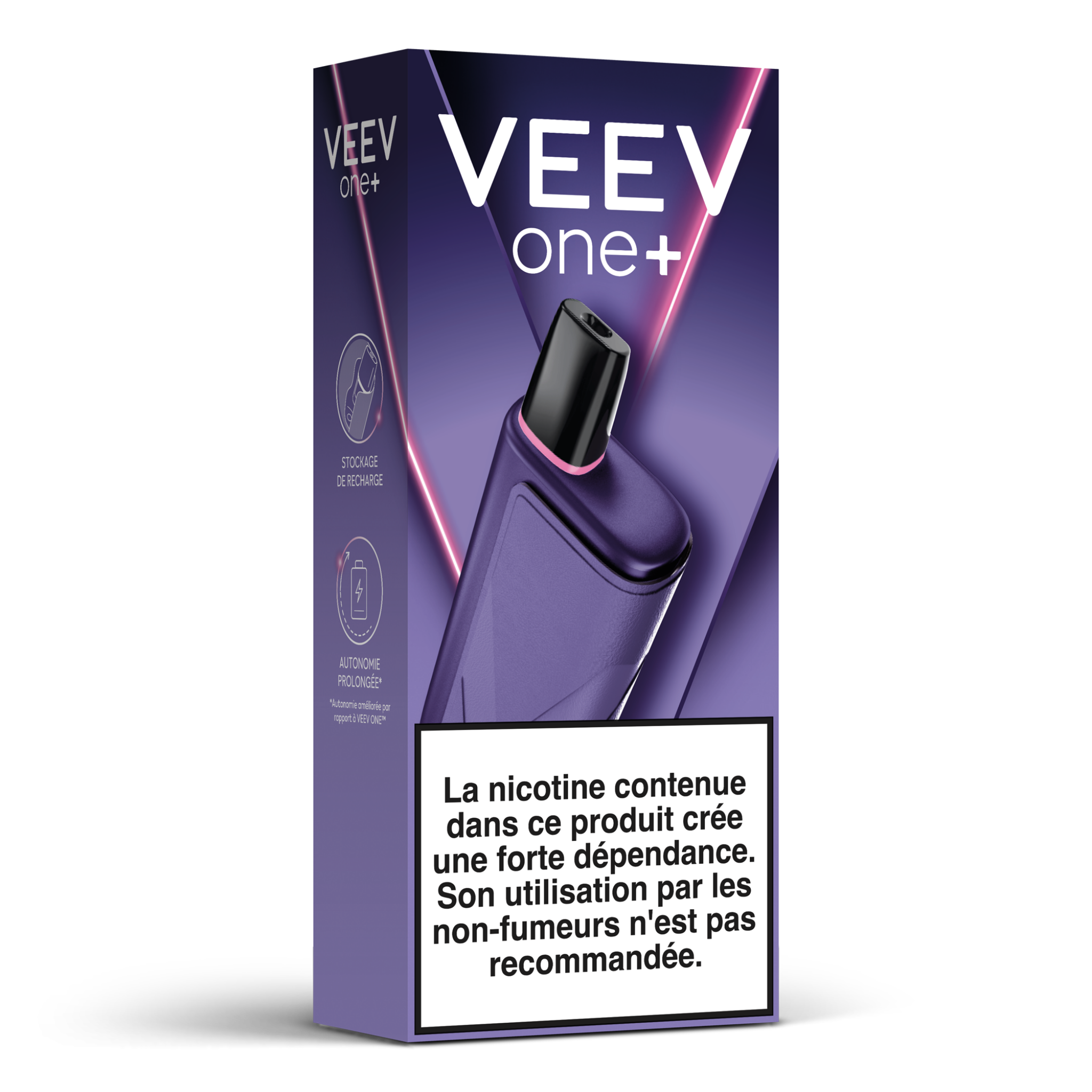 Cigarette électronique VEEV ONE PLUS Violet (Violet)
