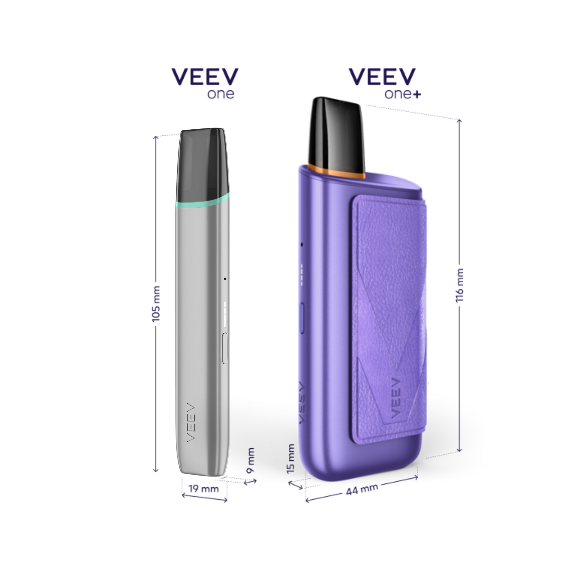 Cigarette électronique VEEV ONE PLUS Violet (Violet)